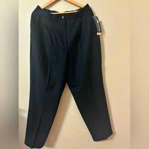 Vintage Sag Harbor 100% wool women’s trousers 18W NWT